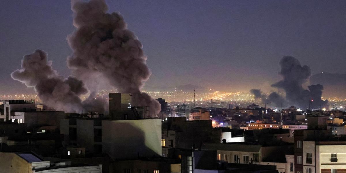 Israel Bombs Tehran, Iran Retaliates with Missile Strikes