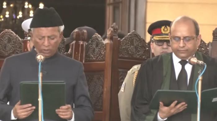 Nihal Hashmi Takes Oath as Governor of Sindh