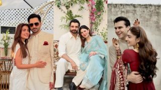 Pakistani Celebrities Share Eid al-Fitr Moments with Spouses