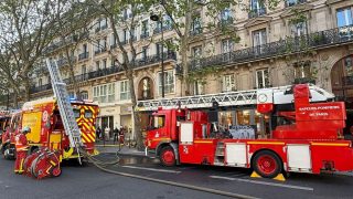 Paris Residential Building Fire Injures Two, Over 50 Firefighters Respond