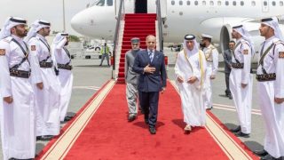 PM Shehbaz Arrives in Doha for Key Talks with Qatari Amir